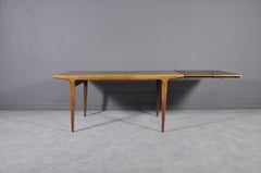 Scandinavian Dining Table in Oak by N.0. Möller for J.L. Moller Møbelfabrik
