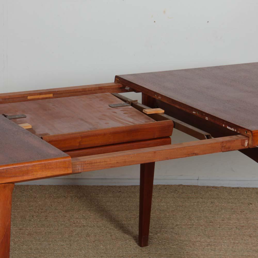 Scandinavian dining table, vintage, 1960s Bon état - En vente à MONTESSON, FR