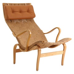 Scandinavian Easy Chair "Pernilla 1" by Bruno Mathsson