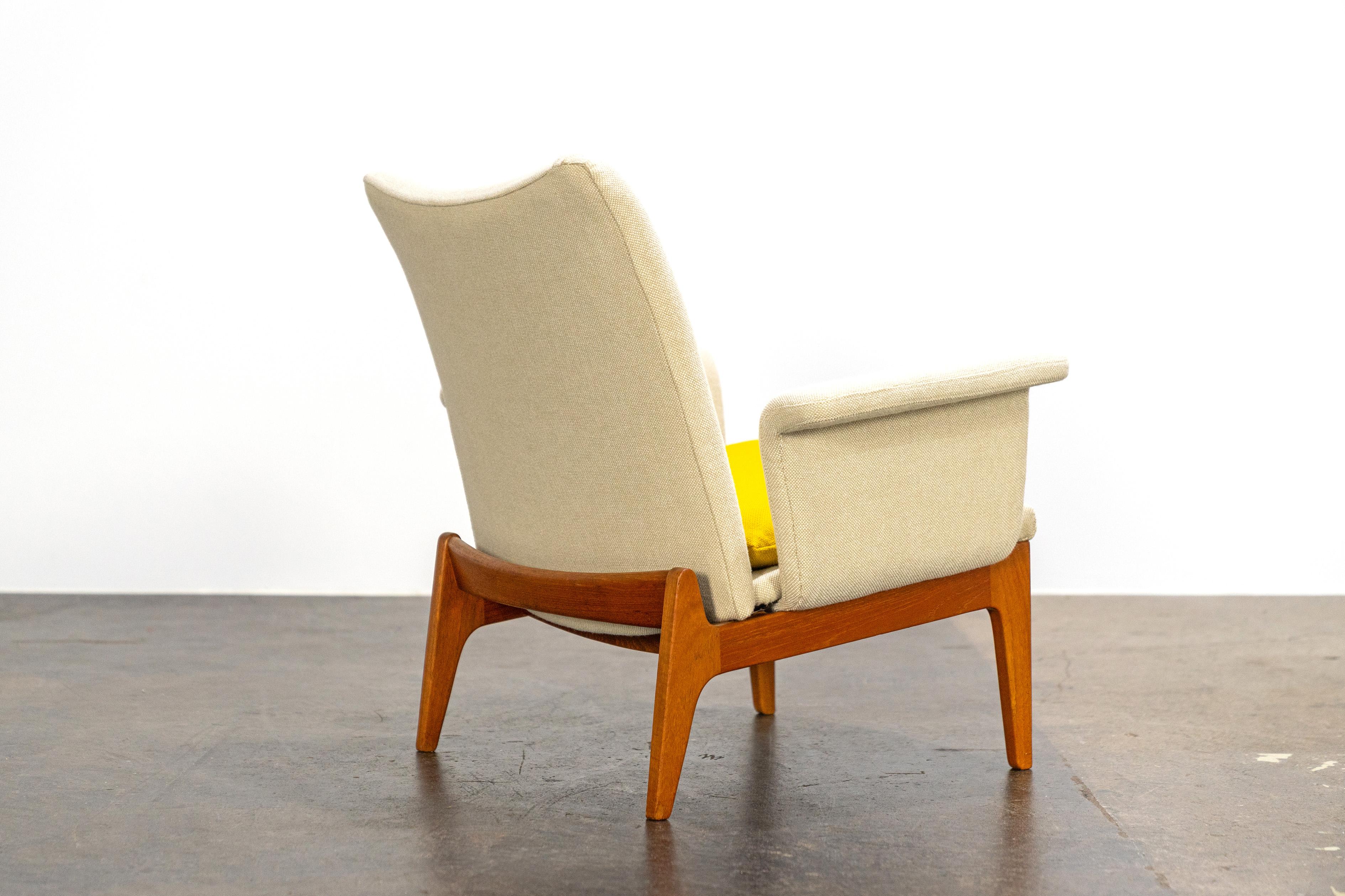 Scandinavian Easy Chairs by Finn Juhl, Mod. 112 France & Søn Denmark 60s For Sale 2