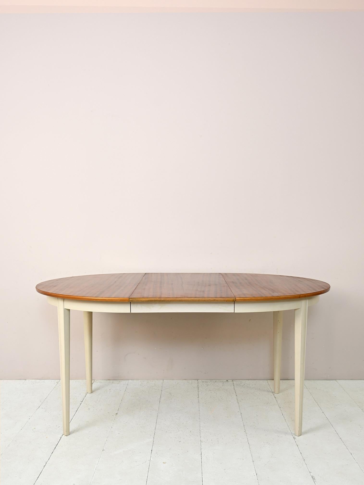 Scandinavian Modern Scandinavian Extendable Dining Table