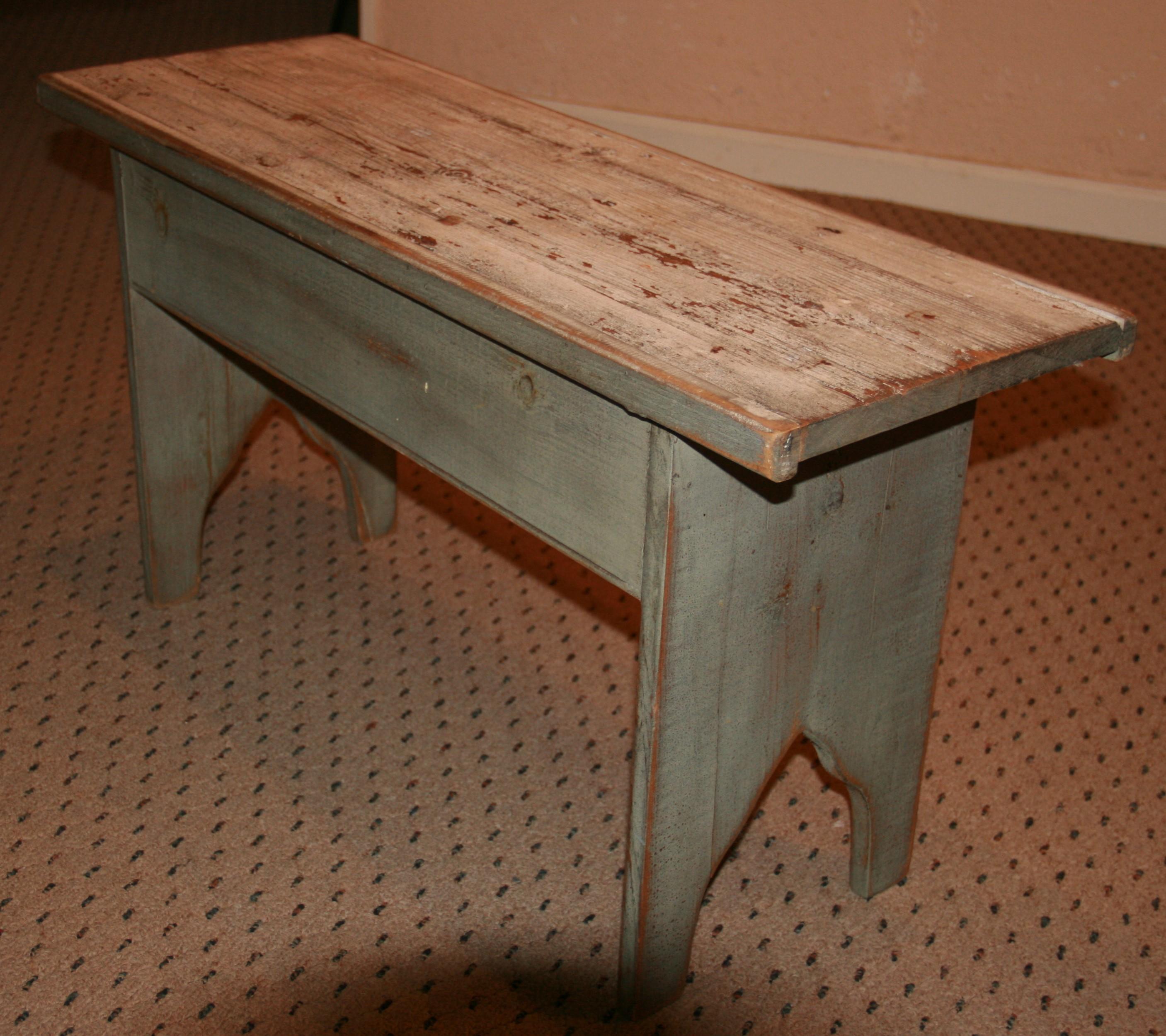 Panchina scandinava in legno della casa colonica degli anni '50 In condizioni buone in vendita a Douglas Manor, NY