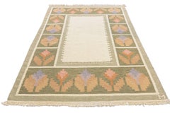 Scandinavian Flat-Weave Rug Mid-20th Century