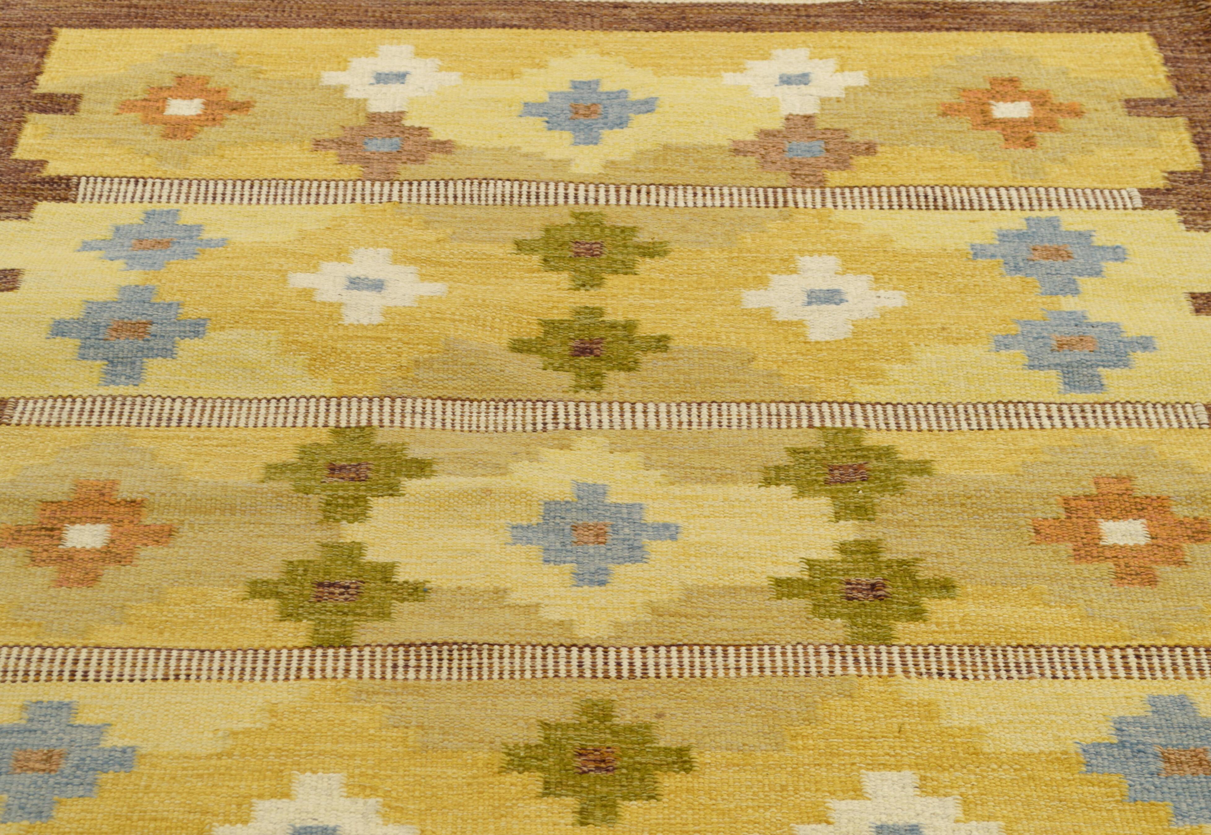 Scandinavian Flat Weave Rug 