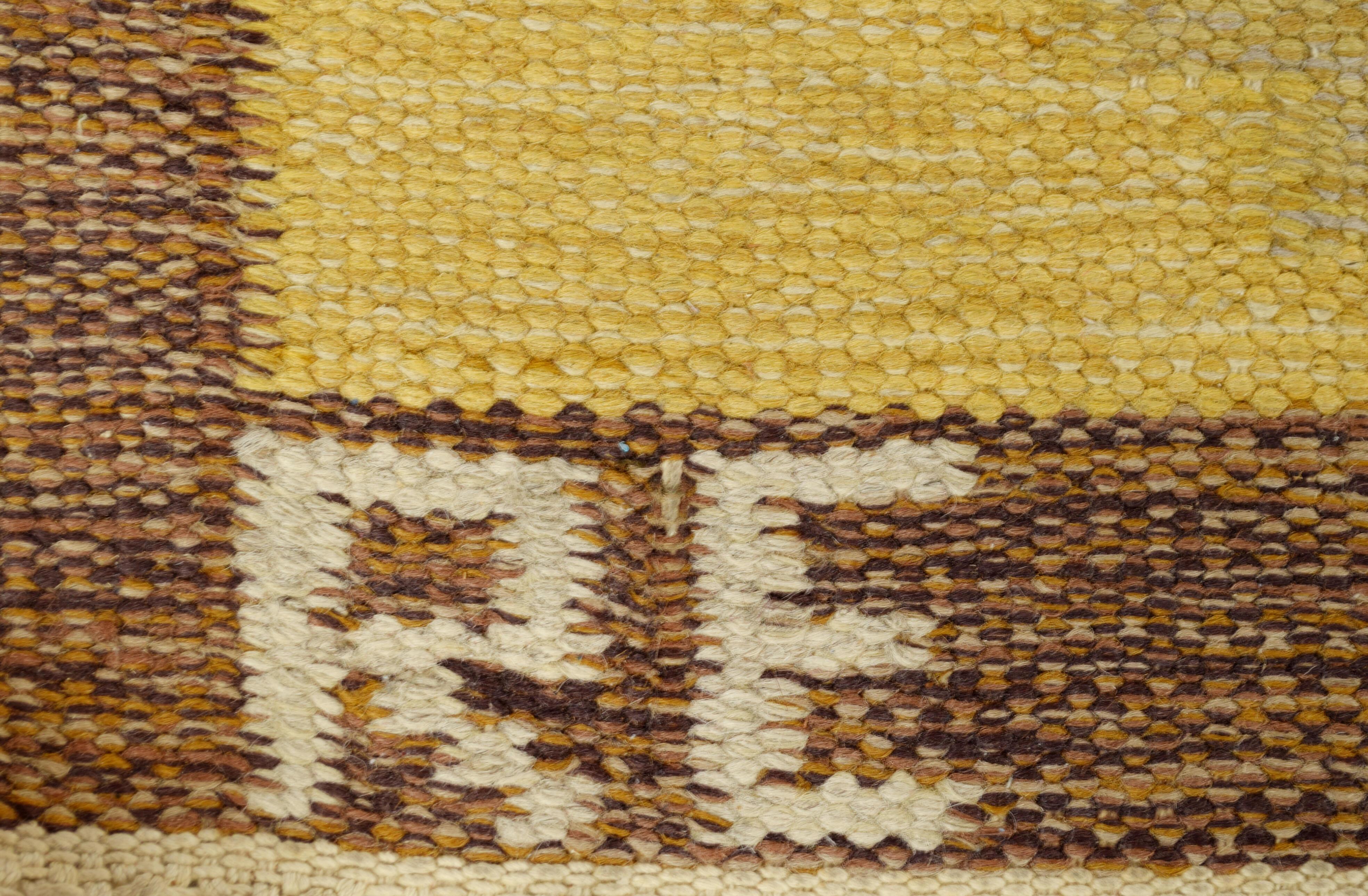 Scandinavian Flat Weave Rug 