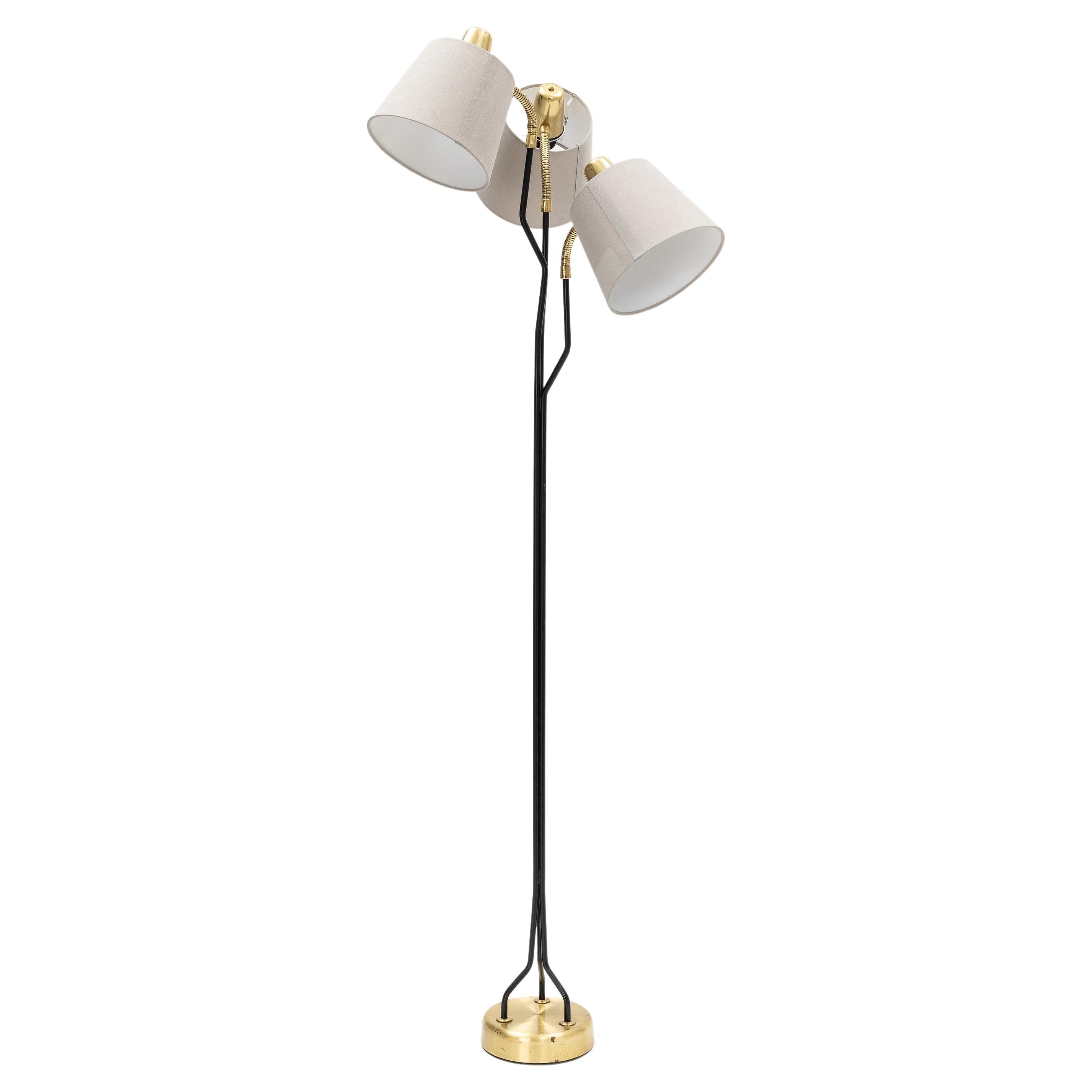 Lampada da terra scandinava di Eskilstuna Elektro Fabrikant AB