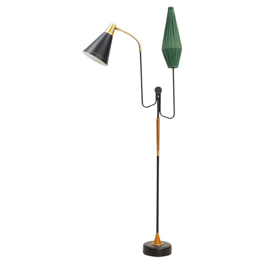 Lampada da terra scandinava di Eskilstuna Elektro Fabrikant AB