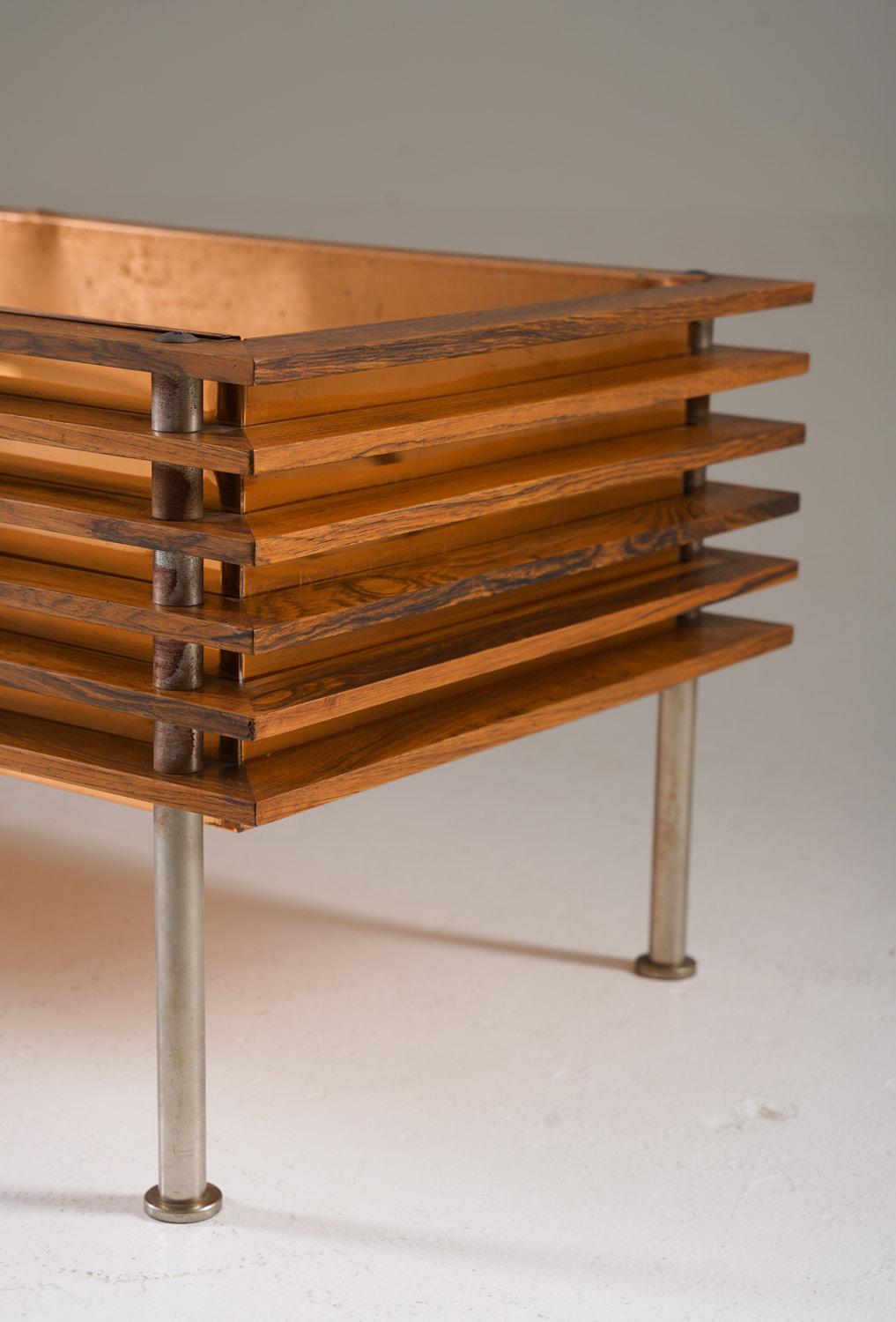 20ième siècle Table à fleurs scandinave Miami de Nils Jonsson pour Troeds en vente