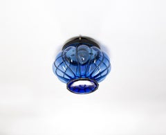 Scandinavian Flush Mount Ceiling Lamp, 1950s