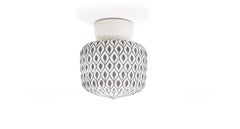 Plafonnier à affleurement scandinave, années 1950