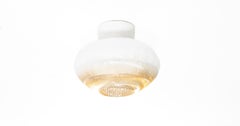 Scandinavian Flush Mount Ceiling Light, 1950s