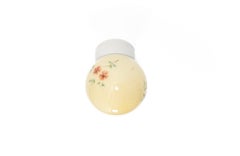 Scandinavian Flush Mount Ceiling Light, 1950s