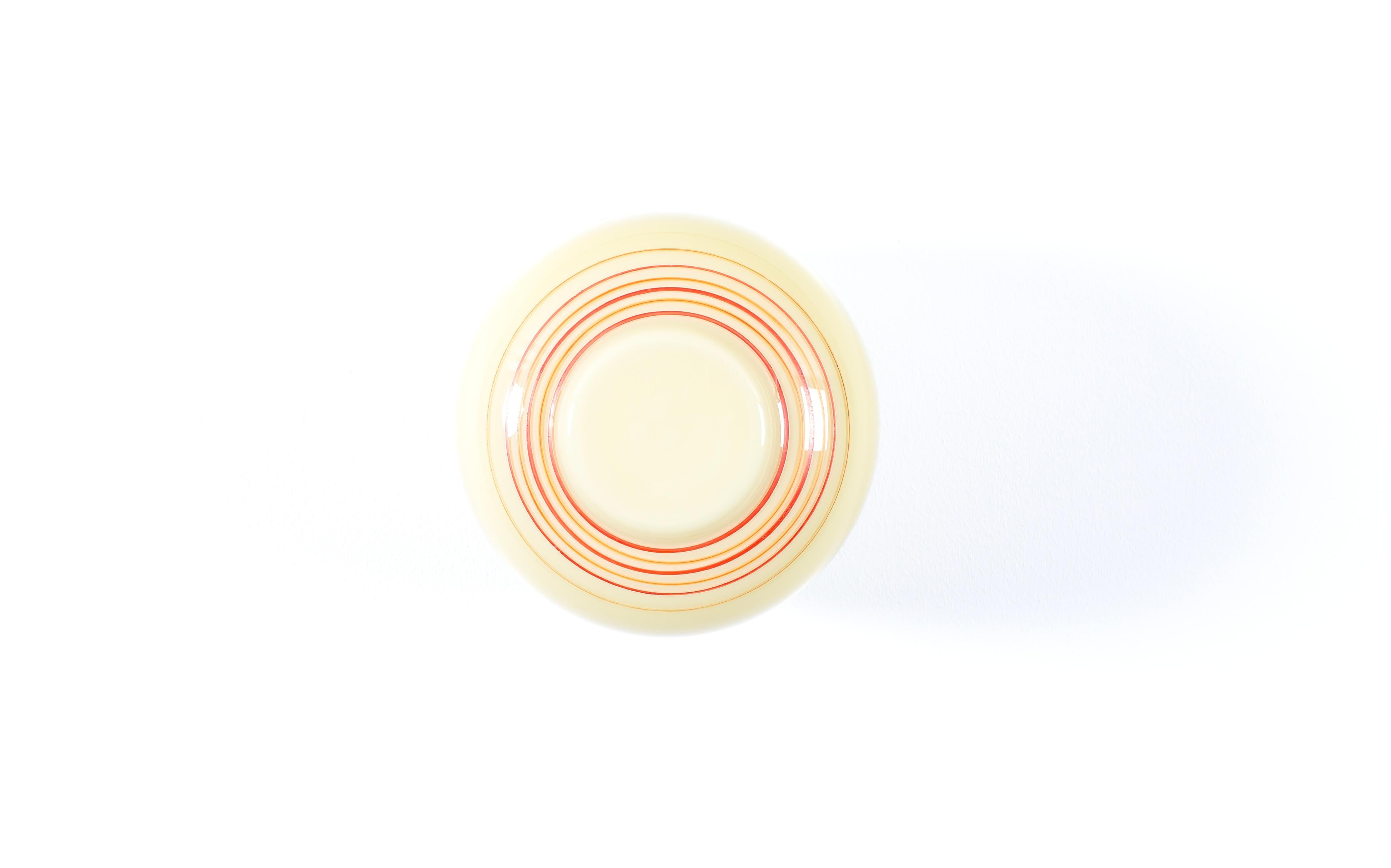 Mid-Century Modern Scandinavian Flush Mount Ceiling Light, 1950s For Sale