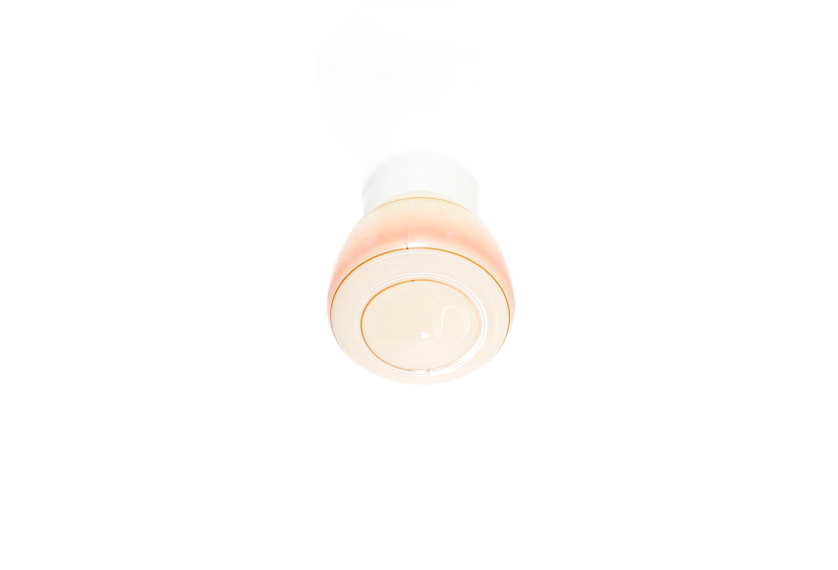 Mid-Century Modern Scandinavian Flush Mount Ceiling Light, 1950s For Sale