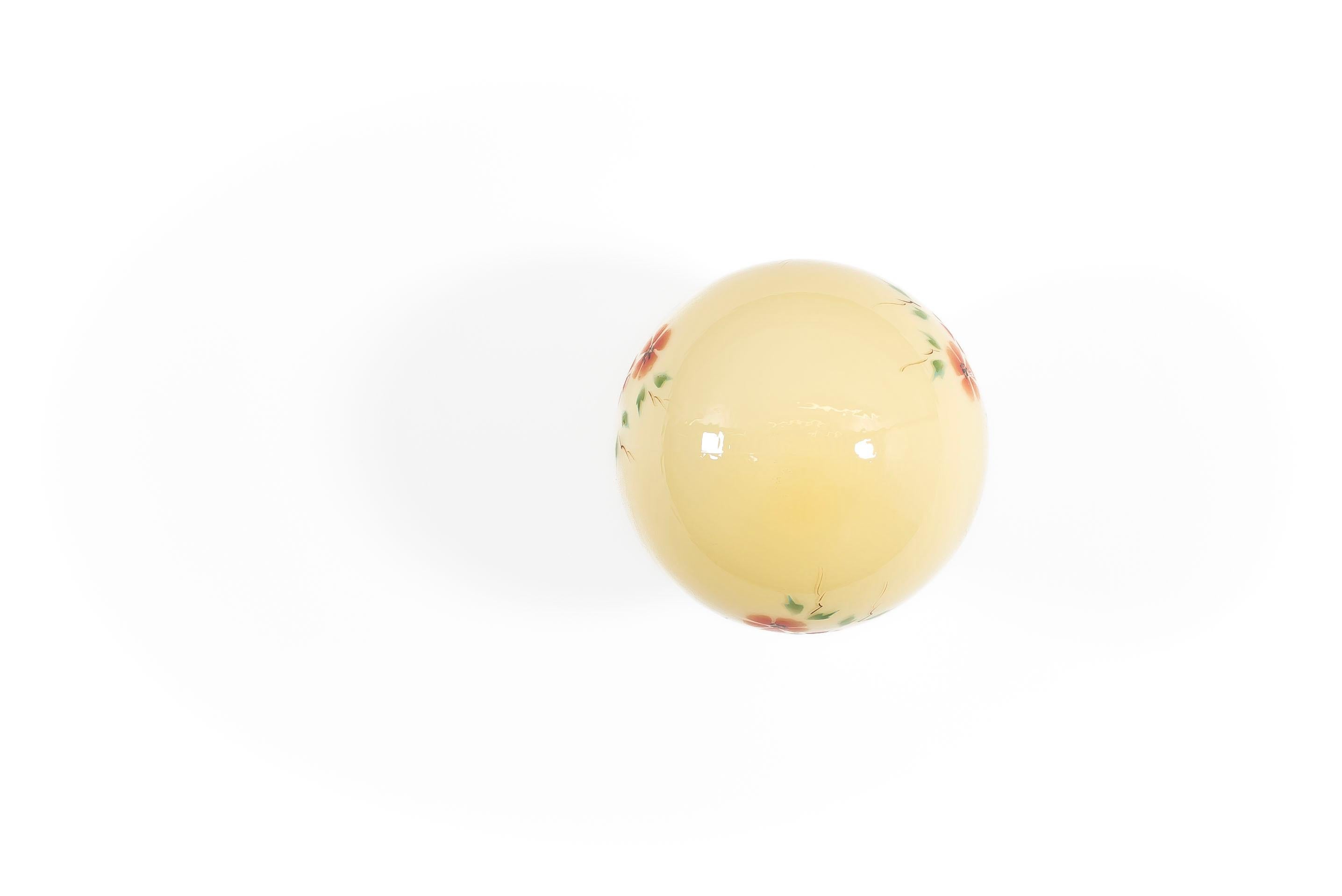 Mid-Century Modern Scandinavian Flush Mount Ceiling Light, 1950s For Sale