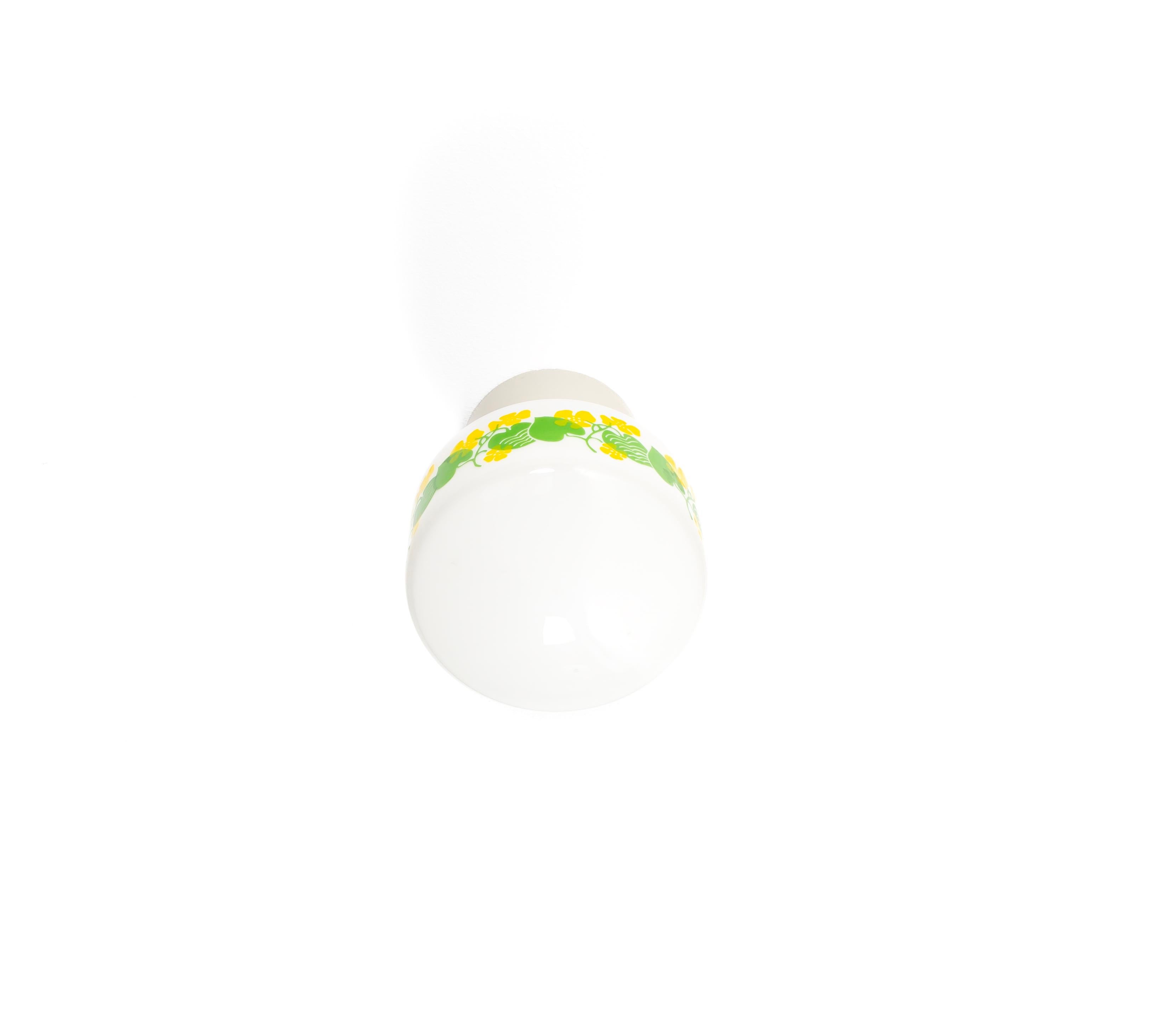 Scandinavian Flush Mount Ceiling Light, 1950s In Good Condition For Sale In Oslo, NO