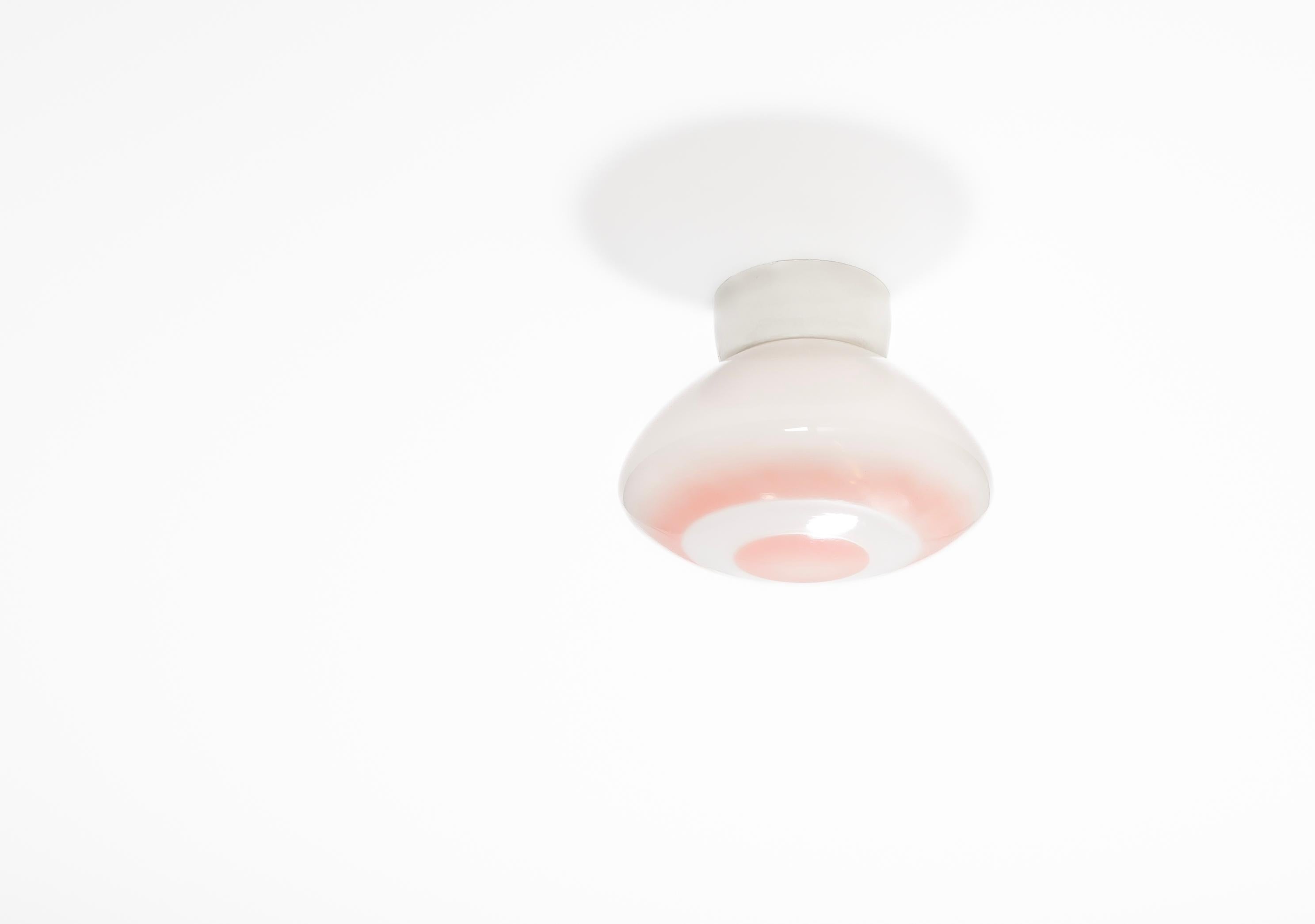 Scandinavian Flush Mount Ceiling Light, 1950s In Good Condition For Sale In Oslo, NO
