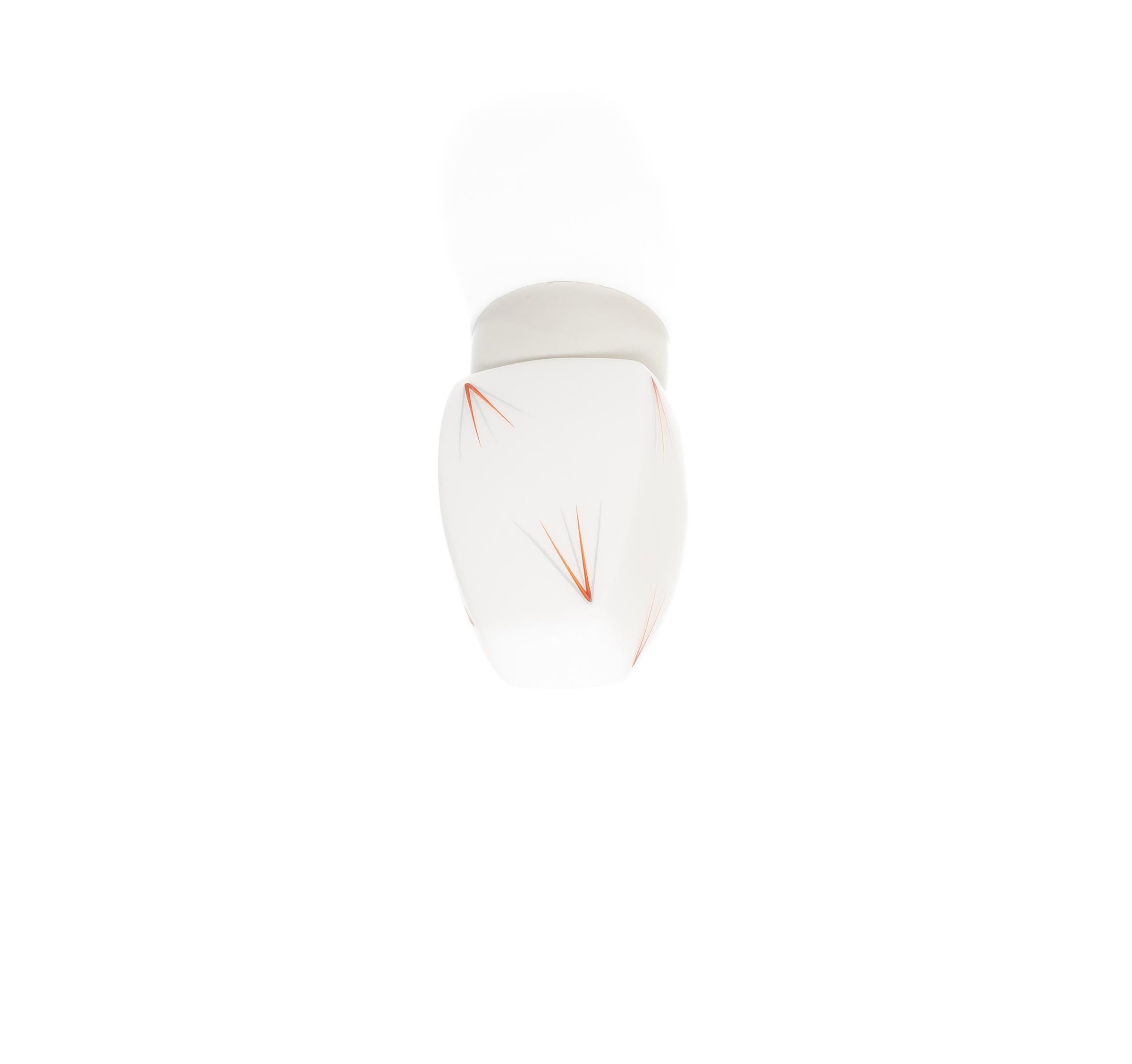 Scandinavian Flush Mount Ceiling Light, 1950s In Good Condition For Sale In Oslo, NO