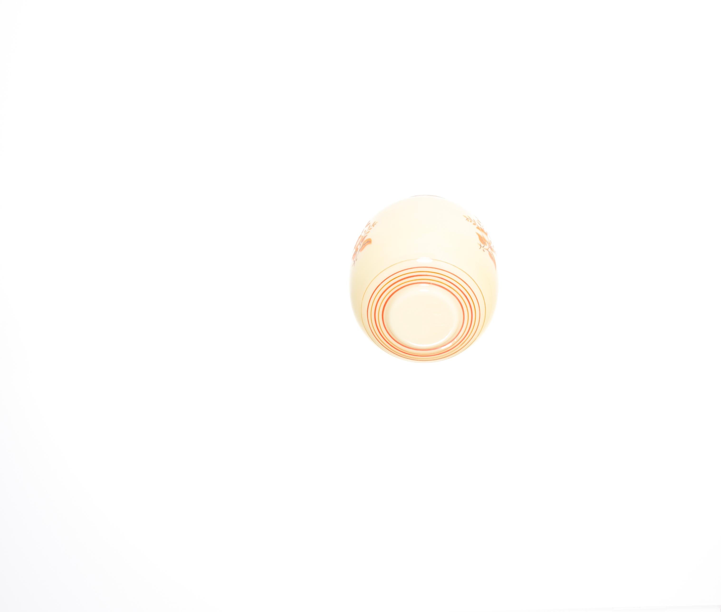 Scandinavian Flush Mount Ceiling Light, 1950s In Good Condition For Sale In Oslo, NO