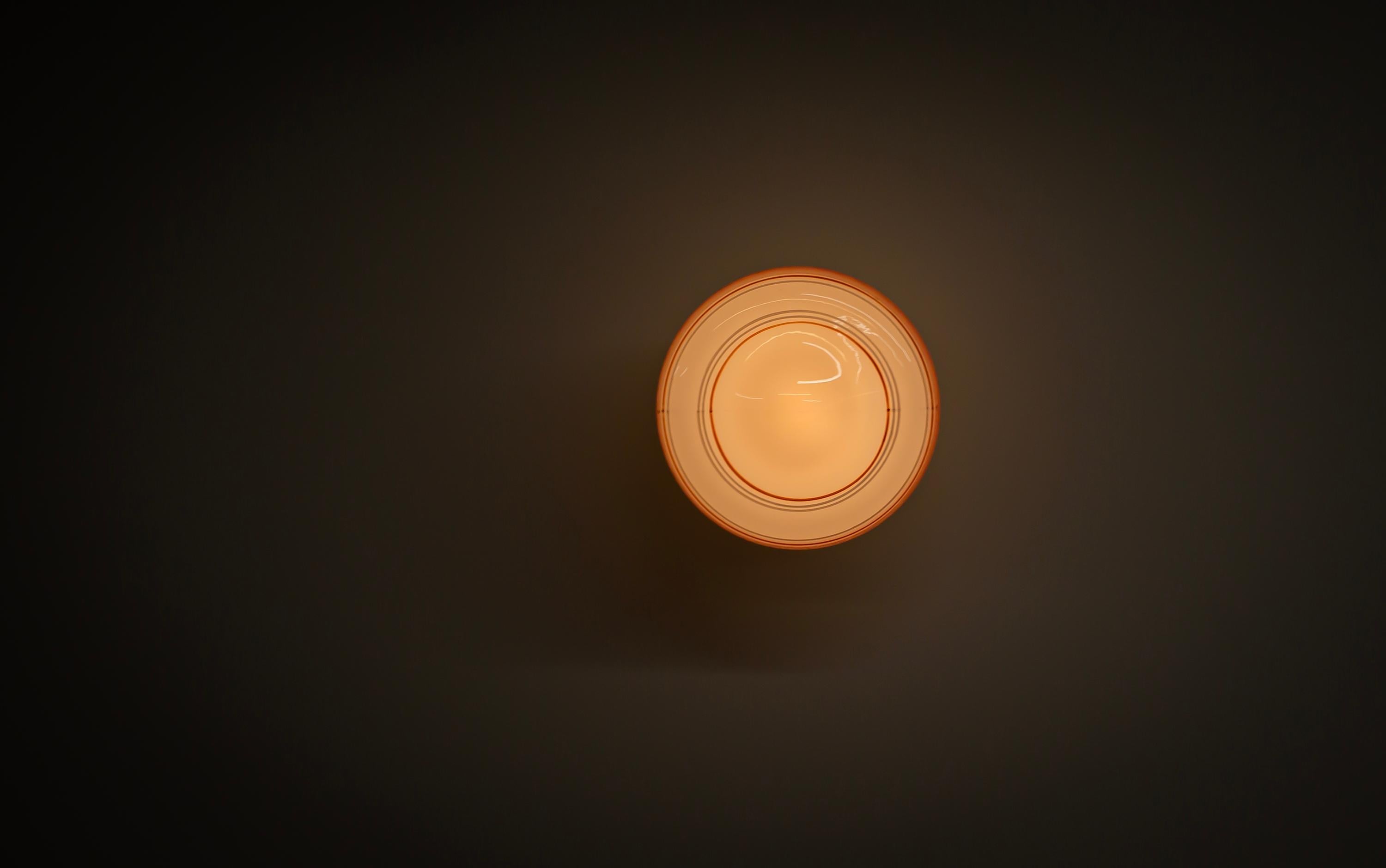 Porcelain Scandinavian Flush Mount Ceiling Light, 1950s For Sale