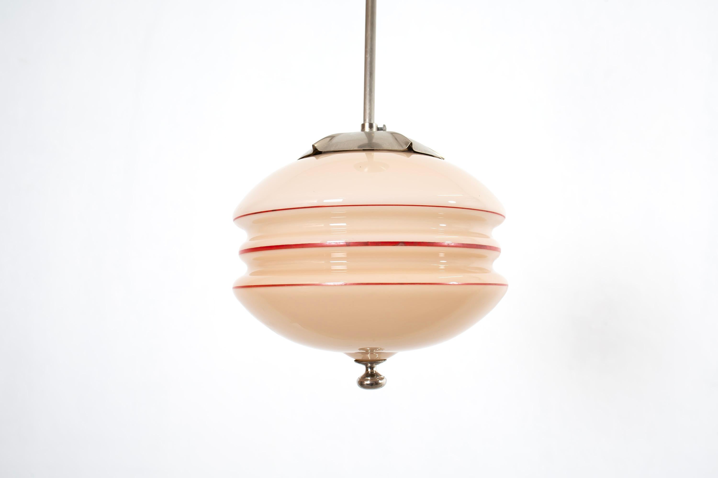 Scandinavian Functionalist Ceiling Light, 1950s For Sale 2