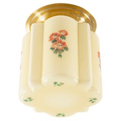 Scandinavian Flush Mount Ceiling Light, 1950s