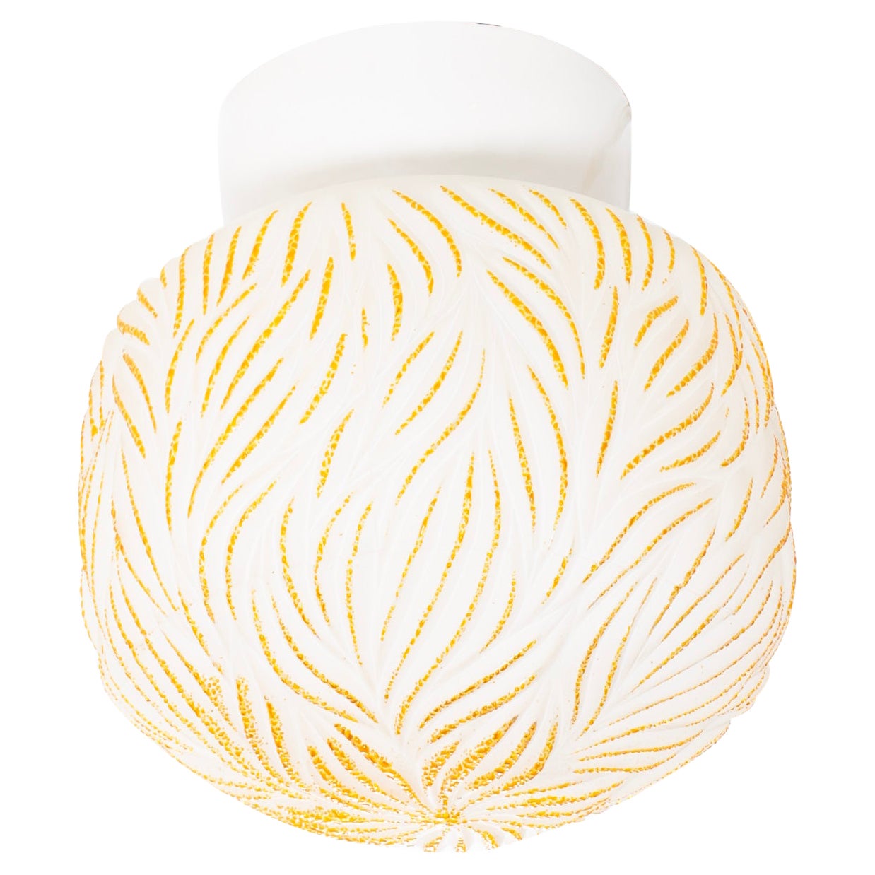 Plafonnier à affleurement scandinave, années 1950