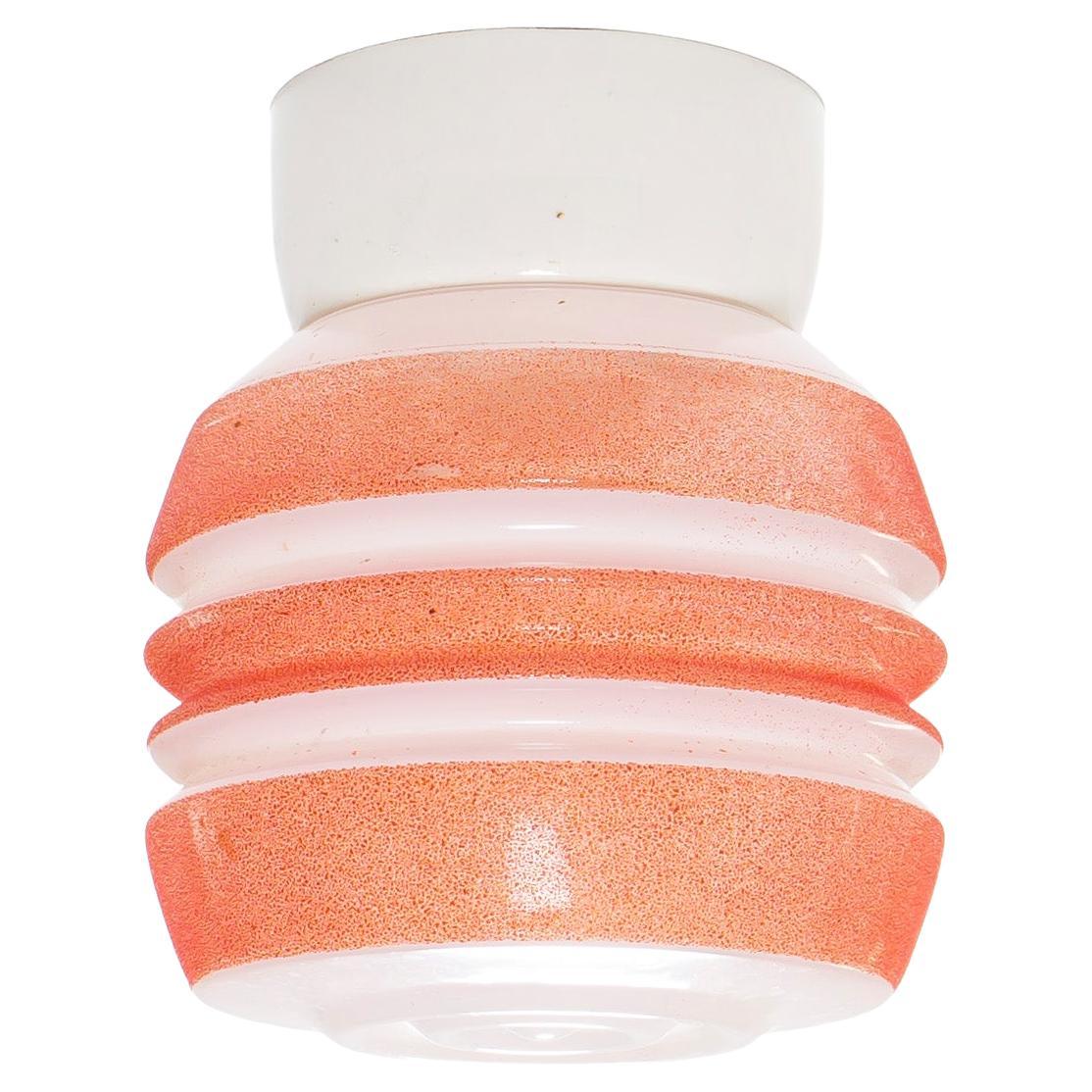 Scandinavian Flush Mount Ceiling Light, 1950s