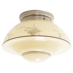 Retro Scandinavian Flush Mount Ceiling Light, 1950s