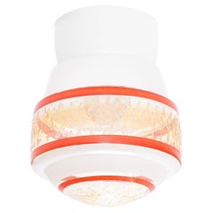 Scandinavian Flush Mount Ceiling Light, 1950s