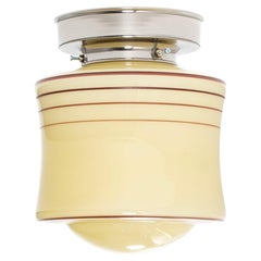 Plafonnier à affleurement scandinave, années 1950