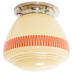 Scandinavian Flush Mount Ceiling Light, 1960s