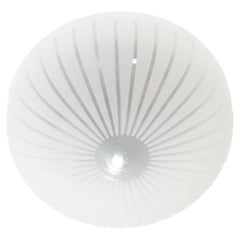 Scandinavian Flush Mount Ceiling Light, 1960s