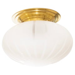 Scandinavian Flush Mount Ceiling Light, 1970s