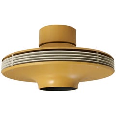 Scandinavian Flush Mount Ceiling Light by Valto Kokko, Finland, 1970s