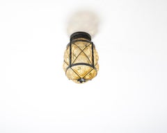 Scandinavian Flush Mount Hallway Light, 1970s, UL-ready