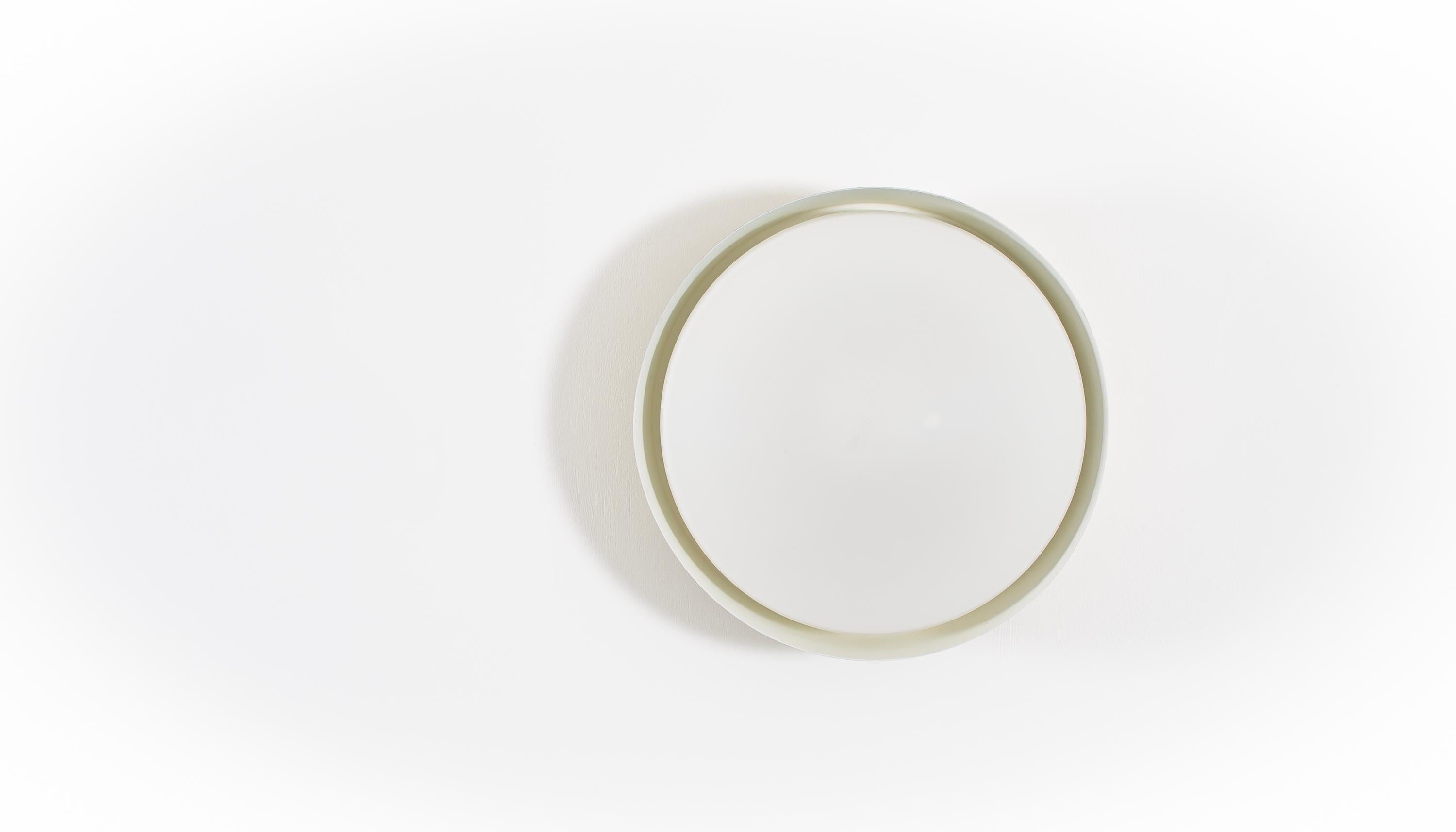 Mid-Century Modern Scandinavian Flushmount Ceiling Lamp, 1950s en vente