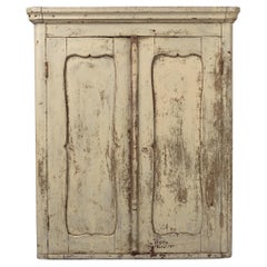 Scandinavian folk art cabinet