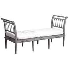 Antique Scandinavian Freestanding Daybed, circa 1800