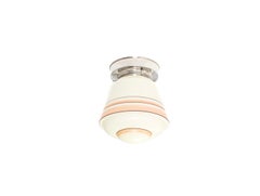 Scandinavian Flush Mount Ceiling Light, 1950s, UL-ready