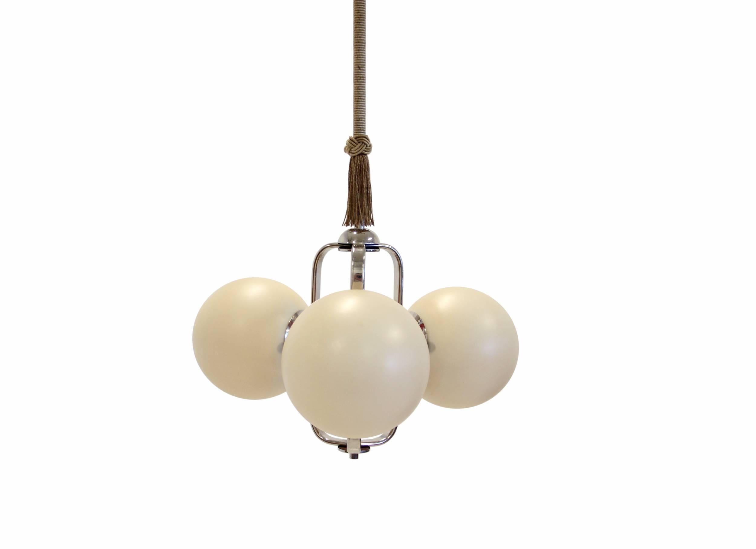 Scandinavian Ceiling Light, 1950s In Good Condition For Sale In Oslo, NO