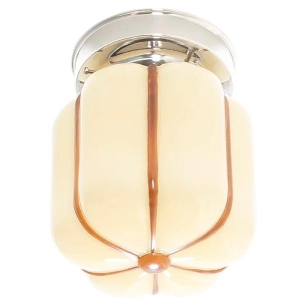 Scandinavian Functionalist Ceiling Light, 1950s