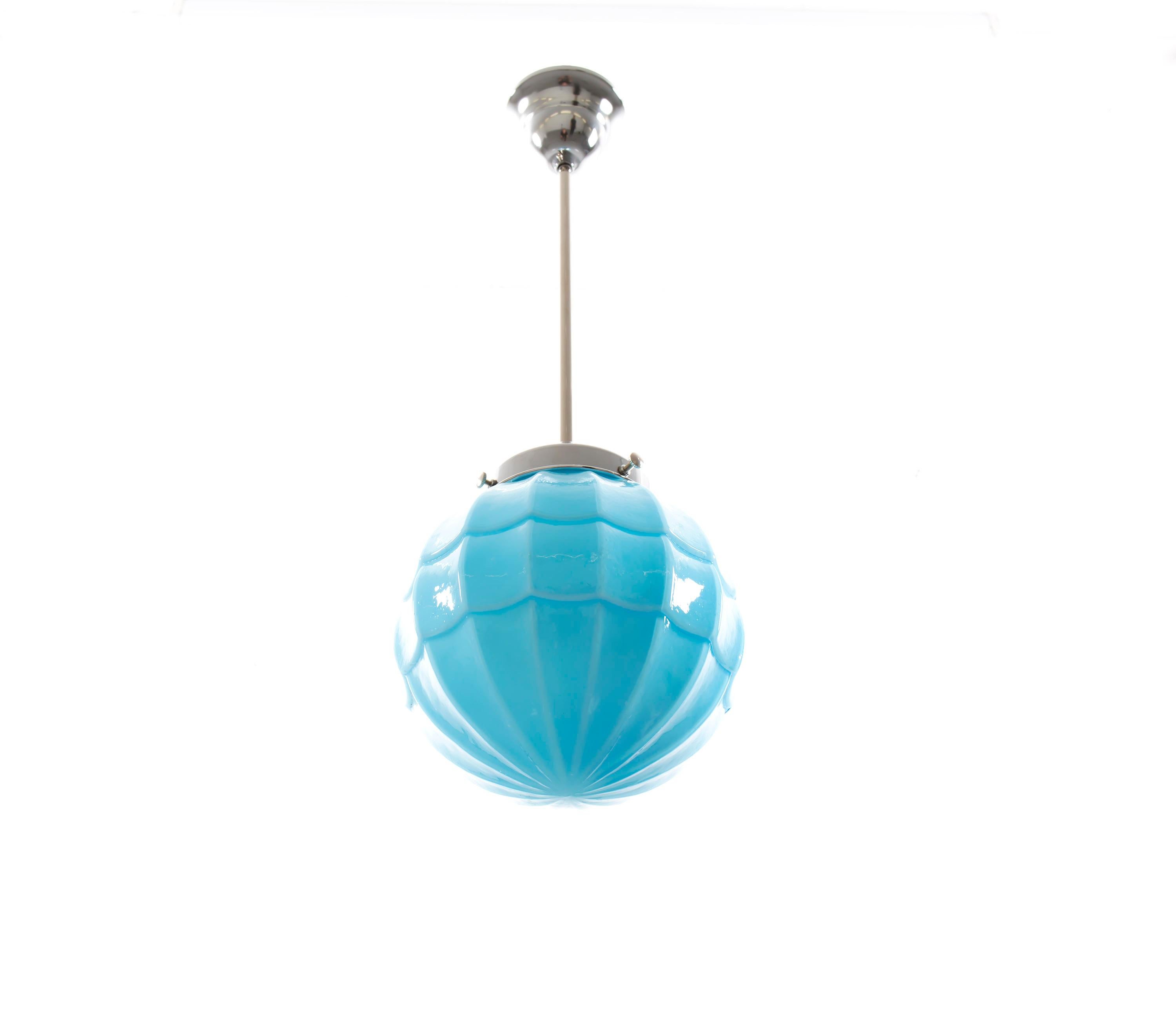 Mid-20th Century Scandinavian Functionalist Ceiling Light, Norway, 1950 For Sale