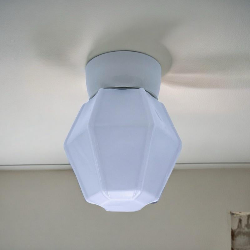 **Elegant Art Deco / Functionalist Ceiling Lamp, ca. 1930s – Scandinavian Modern Design**  

Transform your space with this stunning Art Deco-inspired ceiling lamp, a remarkable example of Scandinavian Modern Functionalist design from the mid-20th