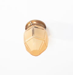 Scandinavian Functionalist Flushmount Hallway Light, 1950s