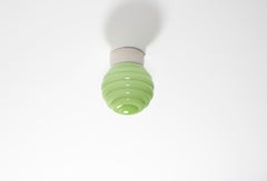 Scandinavian Functionalist Flushmount Ceiling Light, 1950s