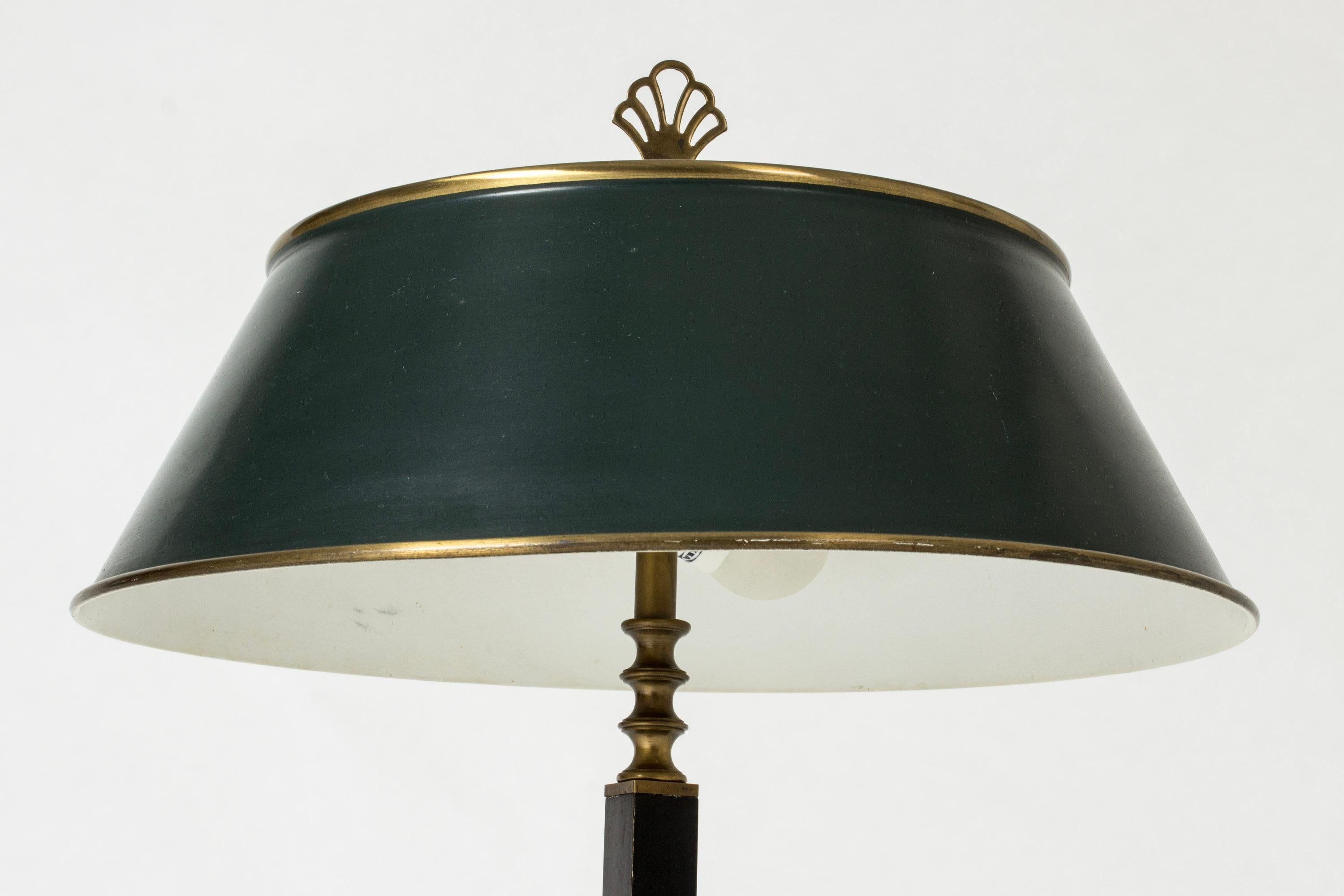 Scandinavian Modern Scandinavian Functionalist Table Lamp from Böhlmarks, Sweden, 1930s For Sale
