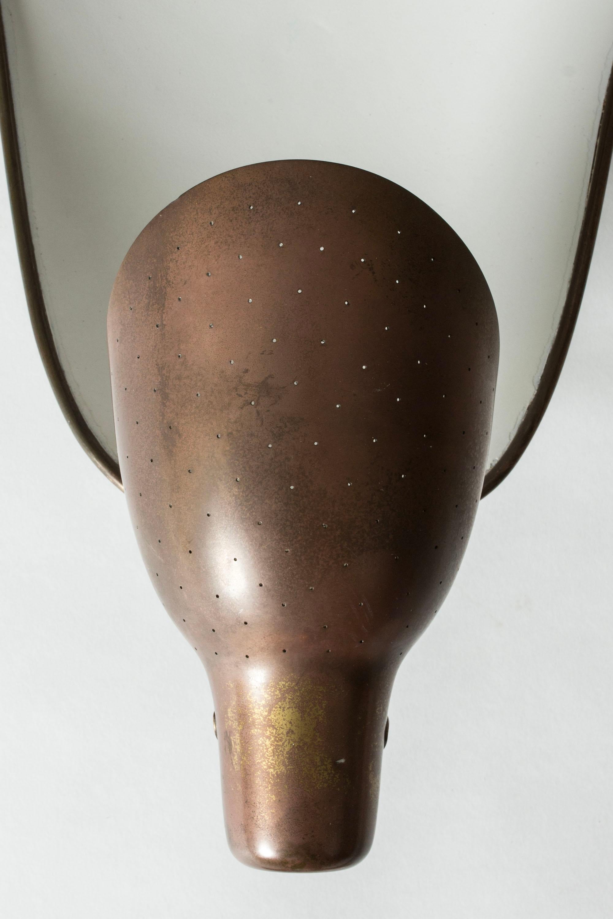 Scandinavian Functionalist Wall Lights by Carl-Axel Acking, Sweden, 1930s In Good Condition For Sale In Stockholm, SE