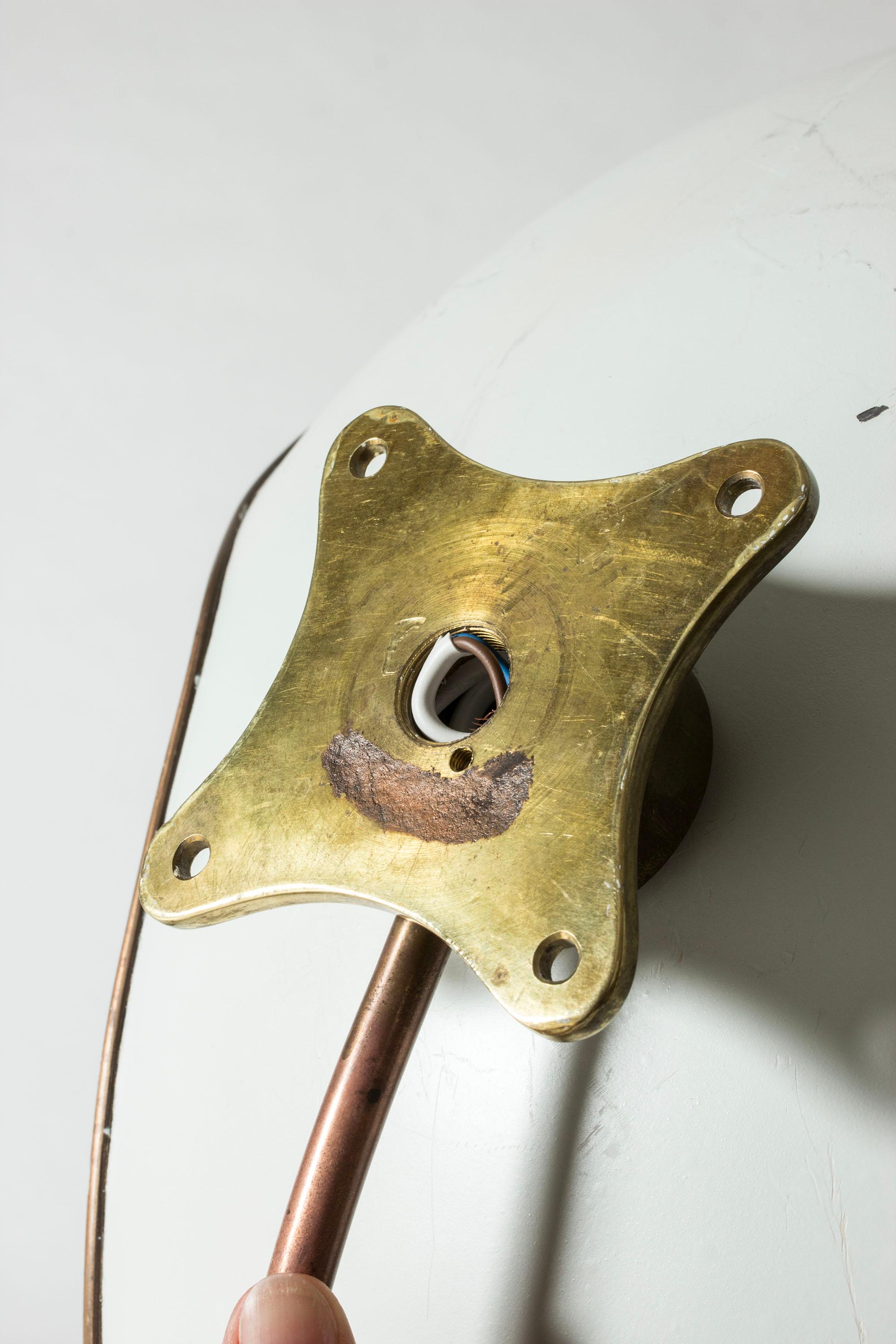 Scandinavian Functionalist Wall Lights by Carl-Axel Acking, Sweden, 1930s For Sale 1