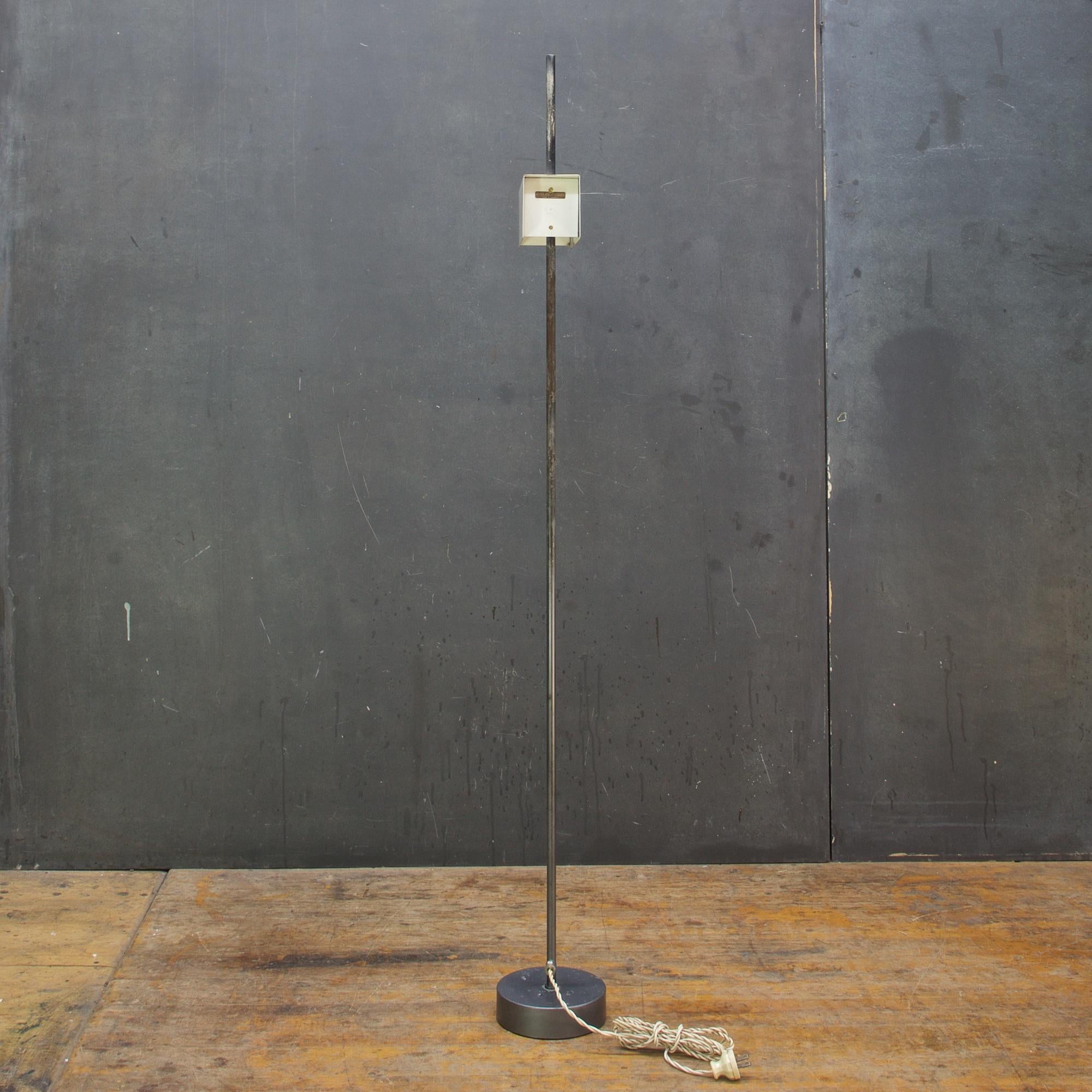 Swedish Scandinavian G97 Floor Lamp H.A. Jakobsson Markaryd Sweden Art Deco Bauhaus For Sale